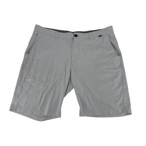 Travis Mathew shorts size 38 gray golf outdoor hybrid- flawed